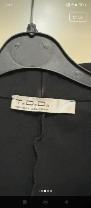 Giacca donna nera taglia 46