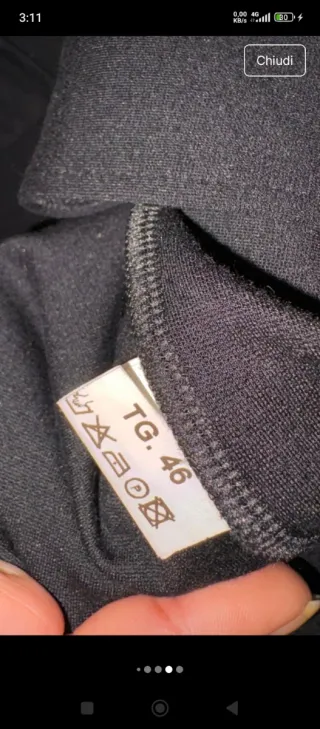 Giacca donna nera taglia 46