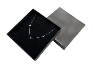 collar plata 925mm con piedra con circonita 21.5cm