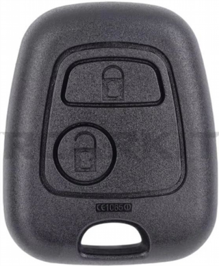 Carcasa llave 2 botones Peugeot Citroen 307