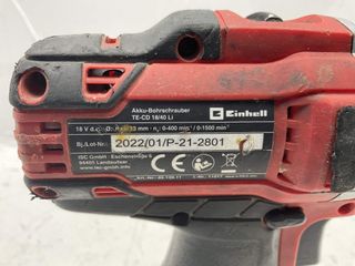 taladro a bateria einhell tecd18li