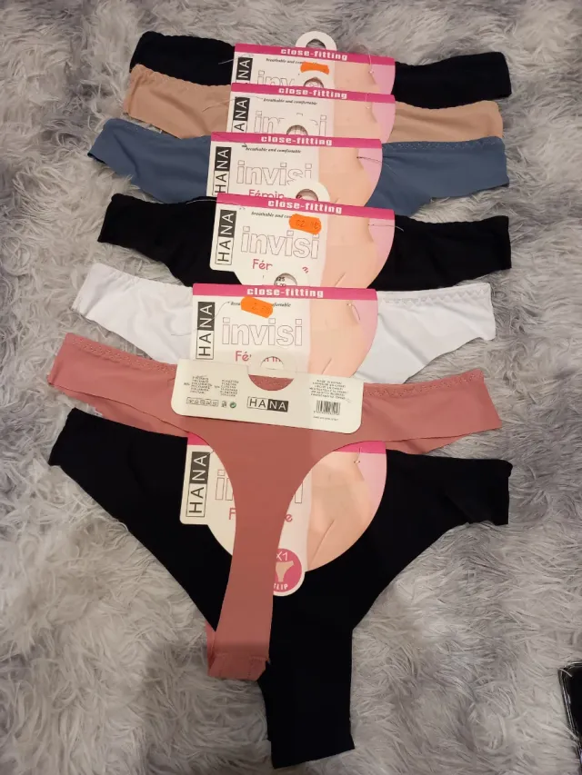 Lote 7 Braguitas Invisibles HANA Talla L/XL