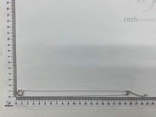 collar plata 925mm con piedra con circonita 21cm