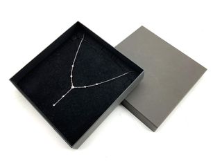 collar plata 925mm con piedra con circonita 21cm