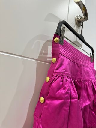 Falda seda Carolina Herrera