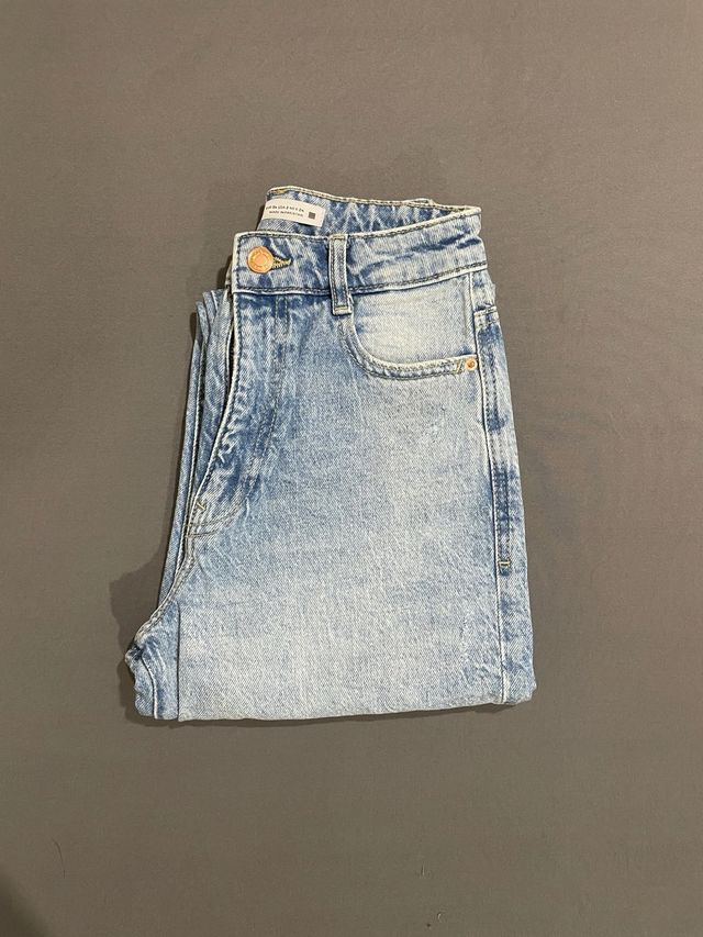 Vaqueros Mom Zara Talla 34