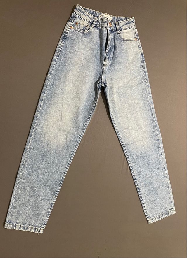 Vaqueros Mom Zara Talla 34