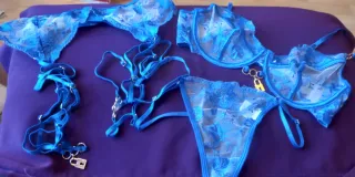 Conjunto Lencería con ligero. Nuevo a estrenar!!