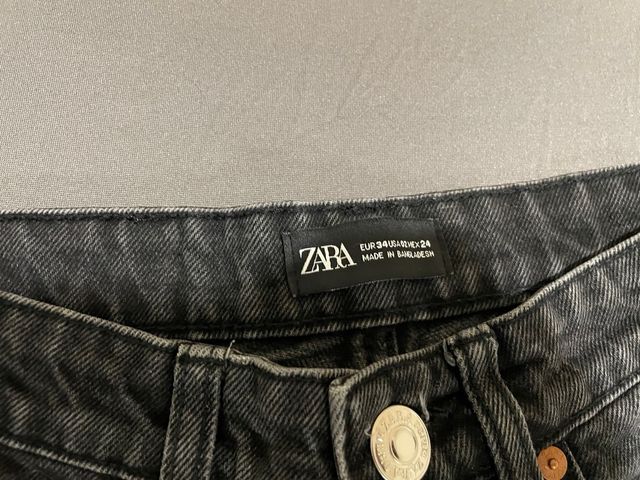 Vaqueros Mom Zara Talla 34