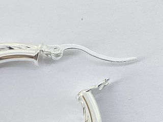 argollas plata 925mm