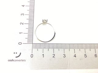 sortija oro 18k con diamante de laboratorio