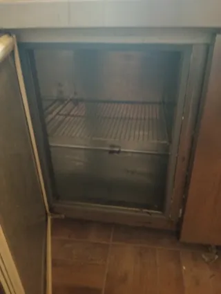 Mesa de frío acero inoxidable