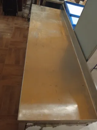 Mesa de frío acero inoxidable