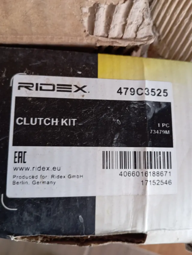 Kit Embrague RIDEX 479C3525 Nuevo  Negociable.