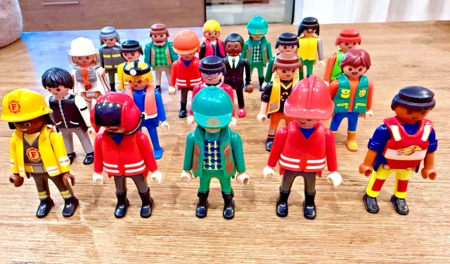 PLAYMOBIL Figuras RETRO Colección 70ud EXCELENTES