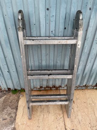 Escalera extensible aluminio