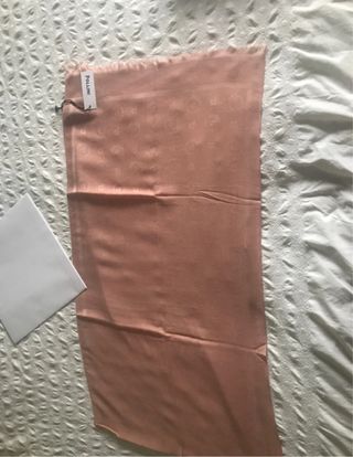 Sciarpa Pollini color salmone