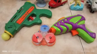 Lote Juguetes Varios: Barco Pirata, Minion, Sponge