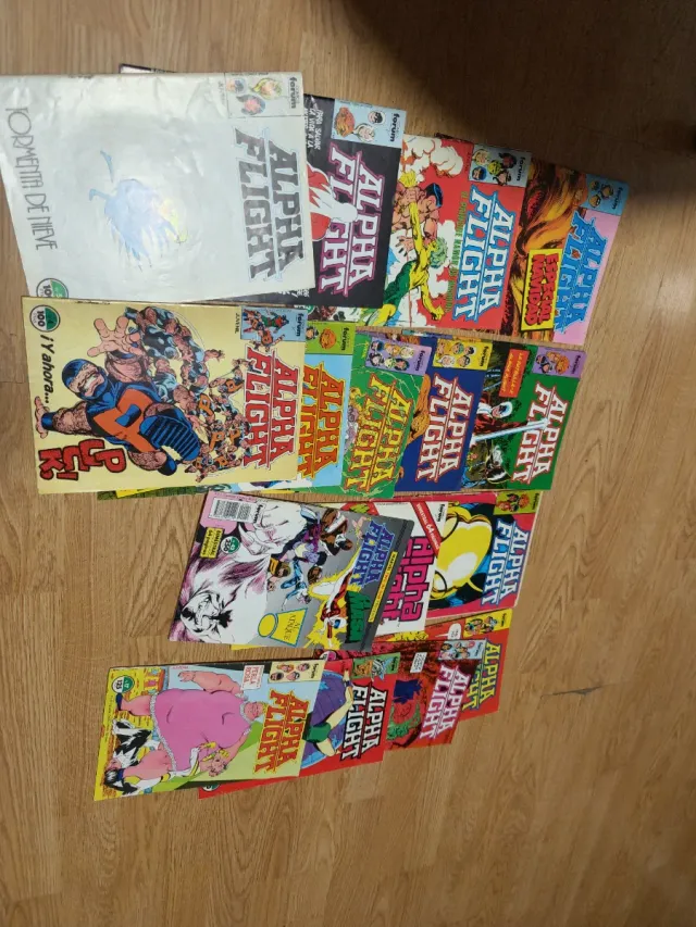 Vendo lote de cómic de Alpha Flight