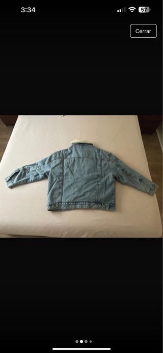 Chaqueta tejana forrada