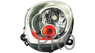 FARO DERECHO ELECTRICO CON MOTOR AMBAR H4 Mini COUNTRYMAN (2010 en adelante)
