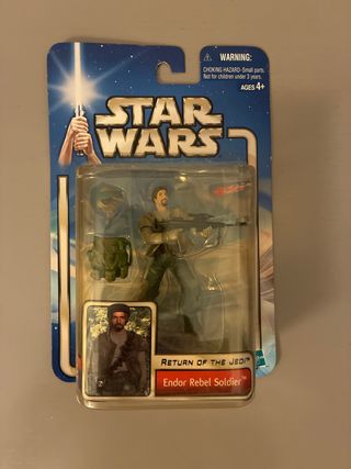 Star Wars Endor Rebel Soldier Figura