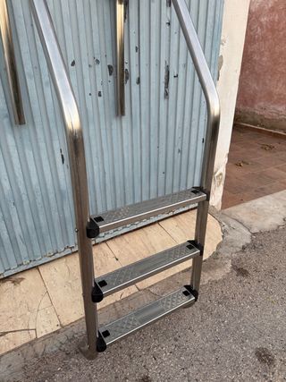 Escalera Piscina Acero Inoxidable