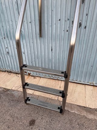 Escalera Piscina Acero Inoxidable