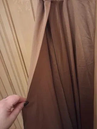 Abito lungo da festa color oro