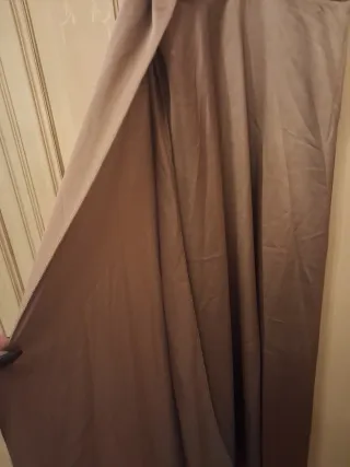 Abito lungo da festa color oro