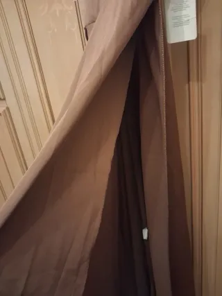 Abito lungo da festa color oro