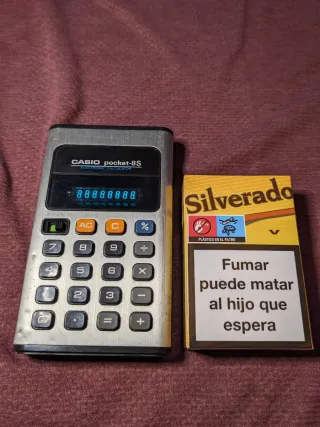 Calculadora Casio pocket-8S Vintage LED