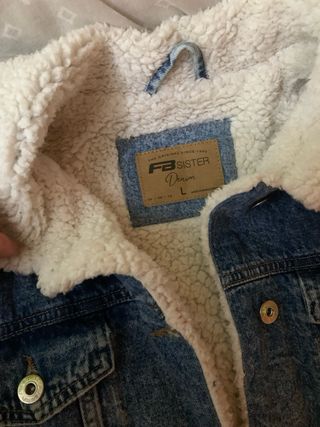 Chaqueta vaquera de borreguillo
