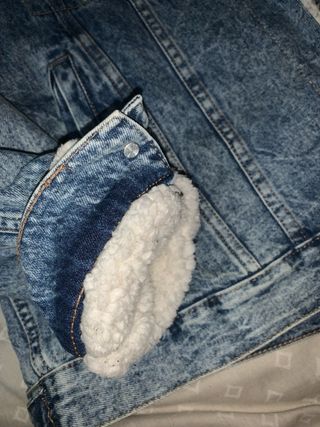 Chaqueta vaquera de borreguillo