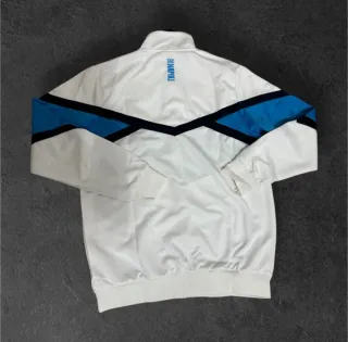 Tuta sportiva EA7 uomo blu e bianca