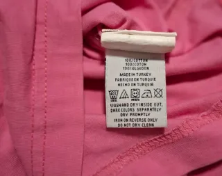 Camiseta Tommy Vintage Rosa Talla XS