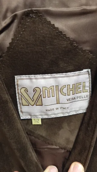 Gilet uomo vera pelle scamosciata