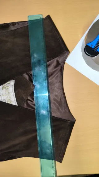 Gilet uomo vera pelle scamosciata