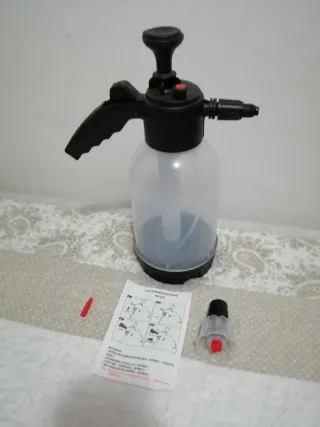 Pulverizador Espumador Coche/Jardín 2000ml Blanco