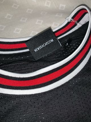 Camiseta New Era Chicago Bulls Negra