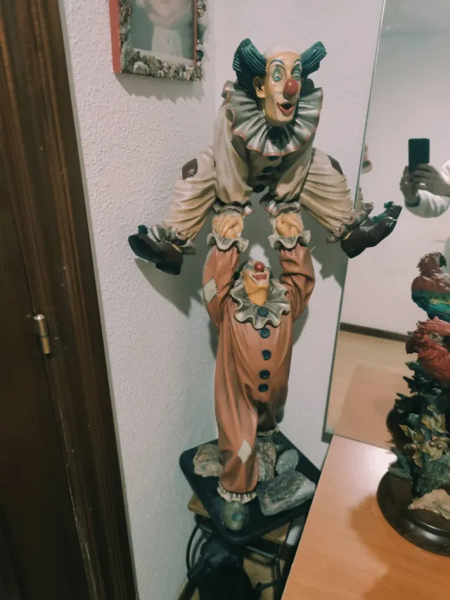 Figura Payaso Colección Antigua