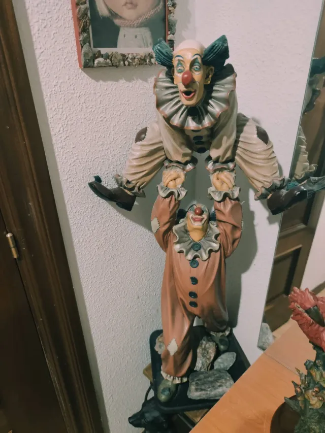 Figura Payaso Colección Antigua