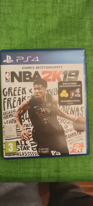 Juego PS4 NBA 2K19 Giannis Antetokounmpo