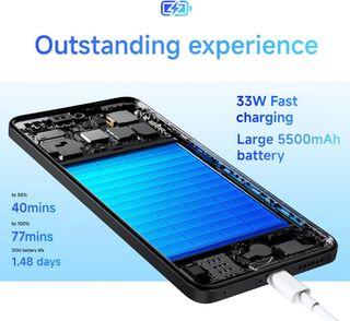 XIAOMI Redmi Note 14 NFC 6GB + 128GB ,REACONDICIONADO marcas minimas,Global Edition Smartphone 6.67 Pulgadas AMOLED Pantalla 120Hz 108MP Batería 5500mAh Azul Sin Cargador