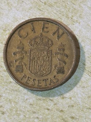 Moneda 100 Pesetas España 1989