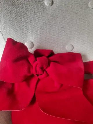 Conjunto bolso y zapatos ante piel Londres Fucsia.