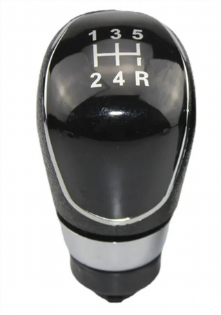 Pomo palanca cambios Ford Fiesta 5 vel. negro