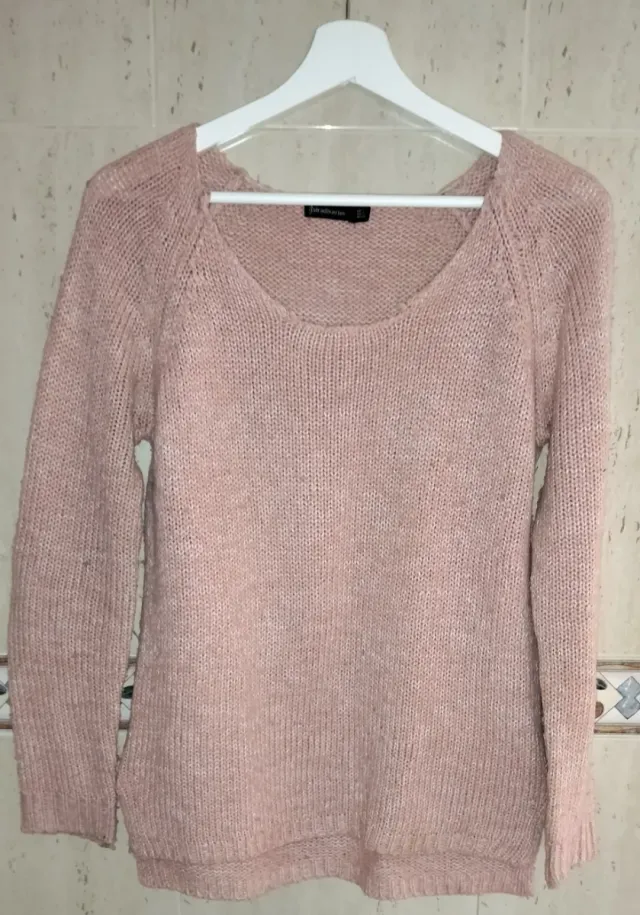 Jersey Stradivarius rosa tamanho S