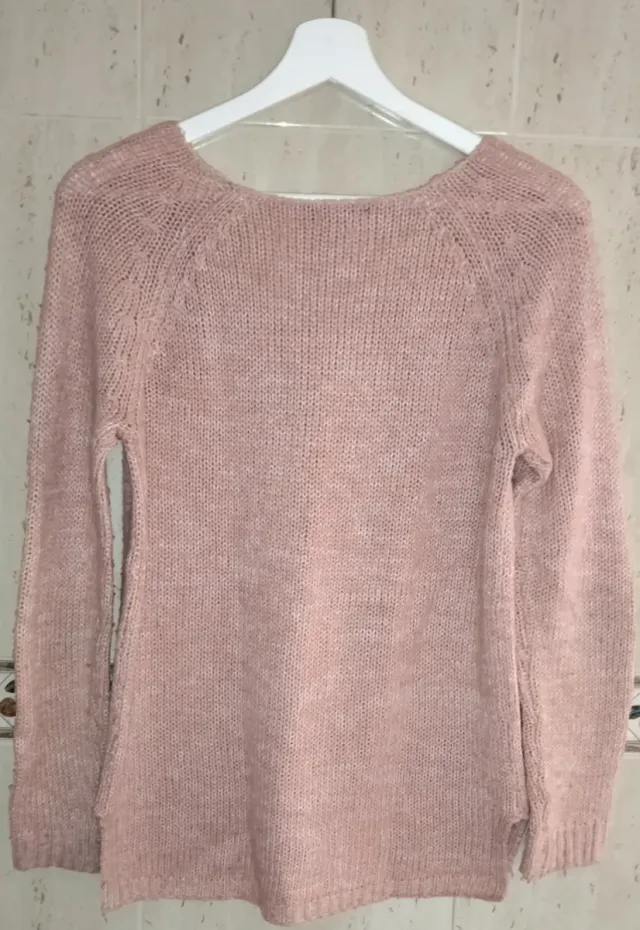 Jersey Stradivarius rosa tamanho S