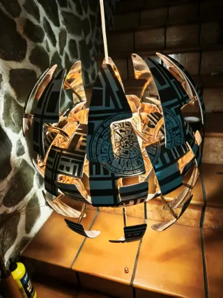 Lámpara esférica Star Wars